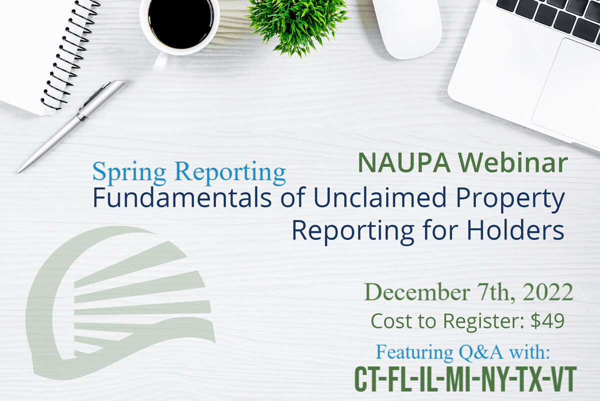 Wisconsin National Association of Unclaimed Property Administrators (NAUPA)